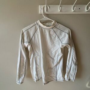 White Long Sleeve water Top